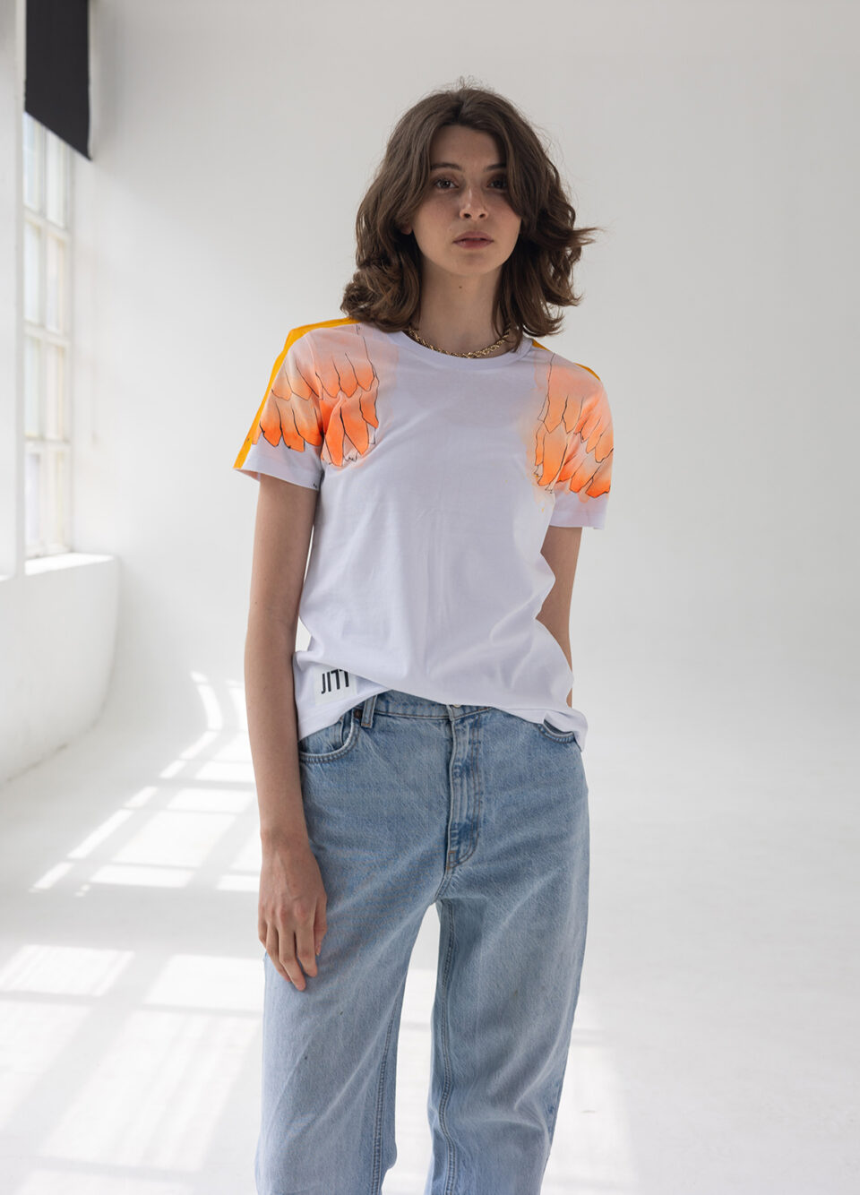 "Orange Wings" Unikatna Majica