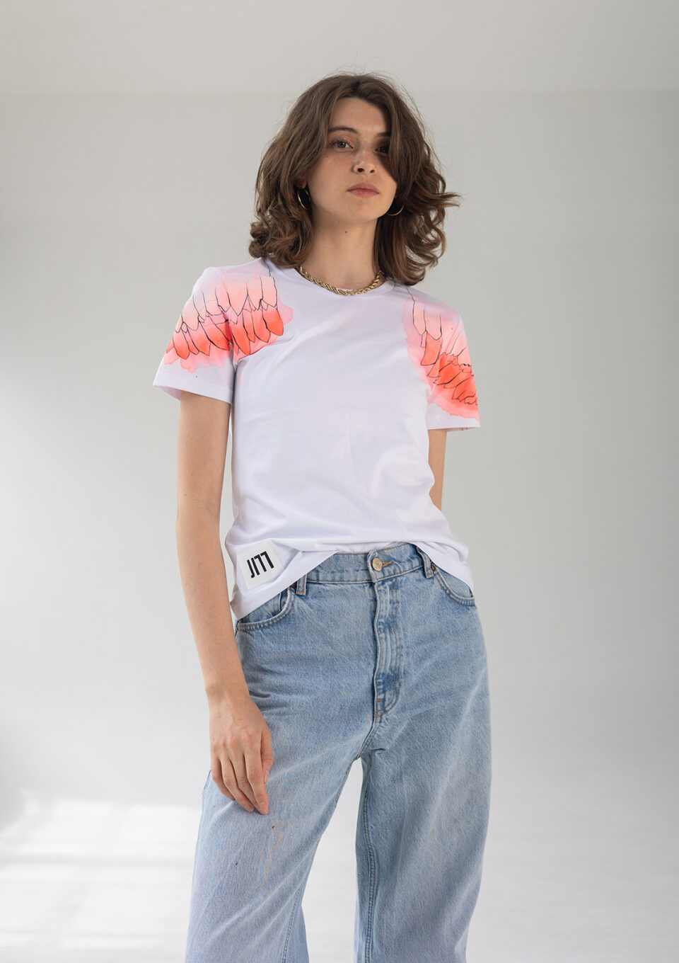 "Pink Wings" Unikatna Majica