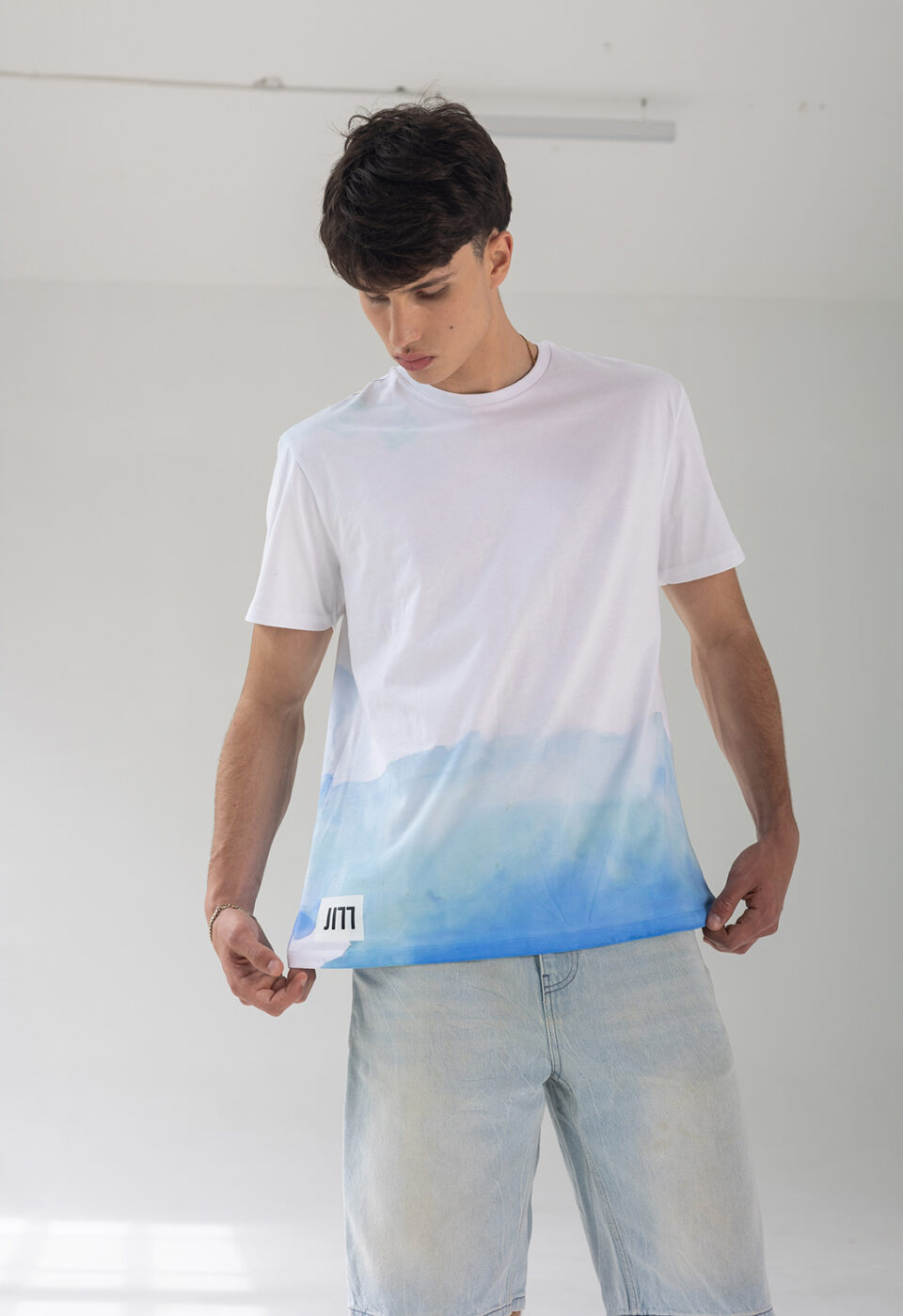 "Azzurro" Unikatna Majica